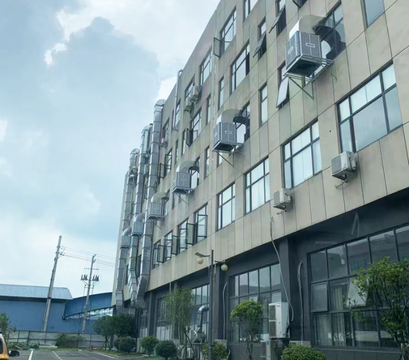 節能環保空調廠房降溫通風工程案例