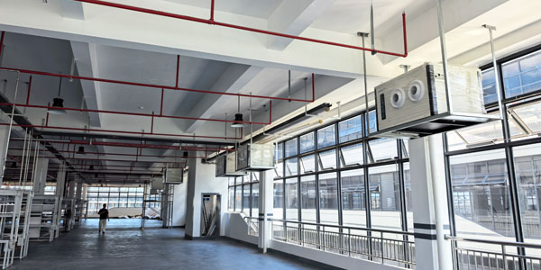 電動(dòng)工具生產(chǎn)車(chē)間，制冷降溫工程項(xiàng)目