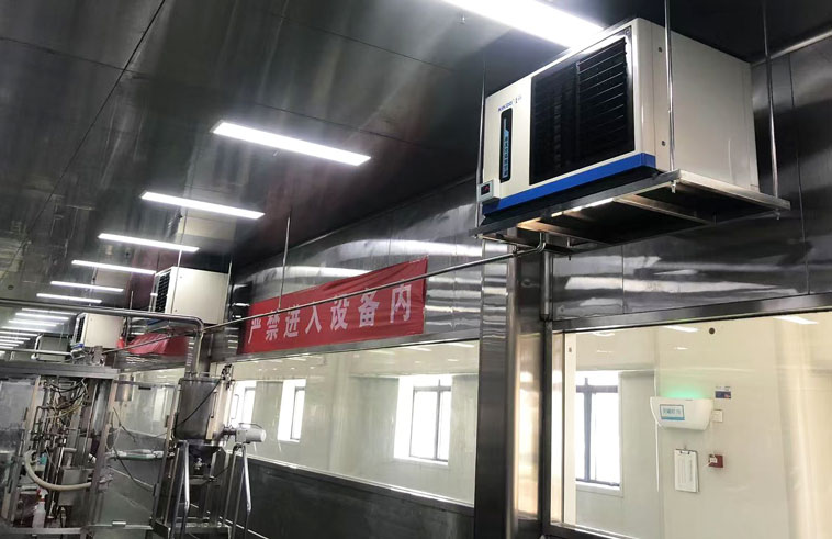 夏季車間降溫方案首選，蒸發(fā)冷省電空調(diào)-臥式軸流機(jī)組