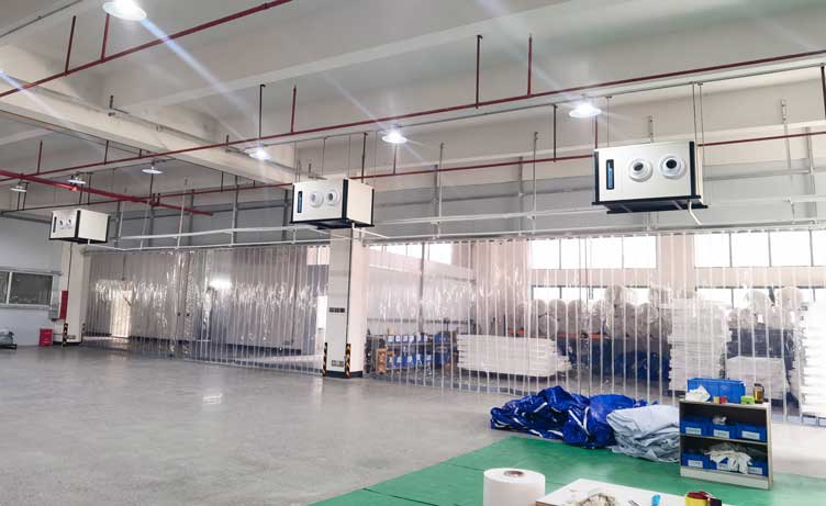 南京車間降溫，應(yīng)用蒸發(fā)冷省電空調(diào)-臥式射流空調(diào)